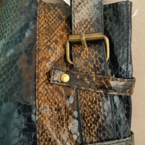 😎🐍Beautiful Snake-print Tote Bag!👜 - Picture 16 of 16